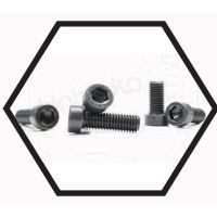 Low Head Socket Screws – Small Head Cap Screws for Space Limited Applications in Machinery, Tools and Automotive – High Tensile Steel, Metric Threads, Low Profile Cylindrical Head, Black Oxide Finish, Allen Socket Drive
